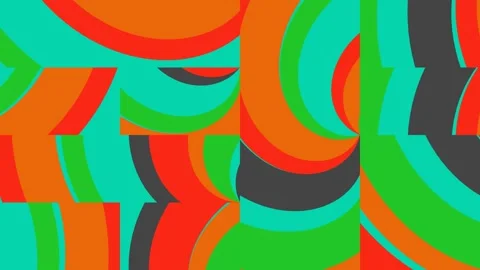 Vibrant Abstract Shapes in Motion Graphics. 스톡 동영상 330955959