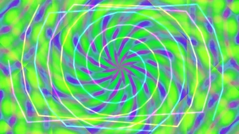 Vibrant Abstract Spiral Vortex Background Loop Animation for Modern Digital A Stock Footage 333111198