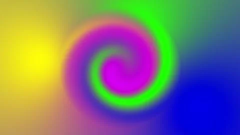 Vibrant abstract spiral vortex background with glowing purple and green gra.. Stock Illustration