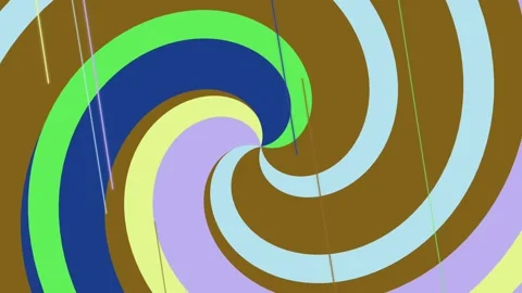 Vibrant Abstract Swirling Vortex with Vertical Lines Motion Graphic Stock Footage 330564590