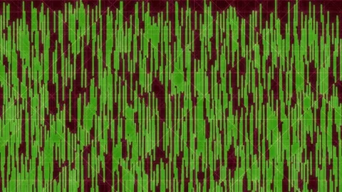 Vibrant abstract synthwave retro glitch texture background in neon green an.. Stock Footage 336162070
