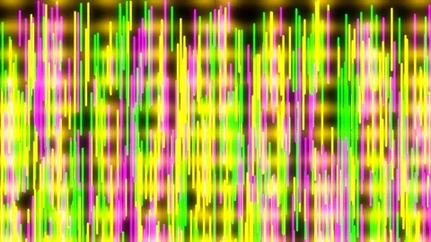Vibrant abstract tech background: neon glowing digital data streams and ene.. Stock Footage 336506003
