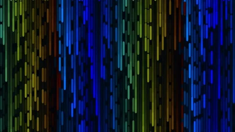 Vibrant abstract technological data visualization background loop for digit.. Stock Footage 342207795
