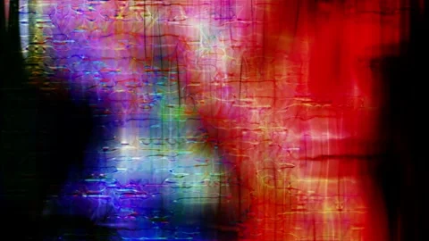 Vibrant Abstract Technology Background with Flowing Digital Grids Stock Footage 282398547