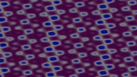 Vibrant abstract textile pattern background with wavy blue and green geometry Video stock 342115250