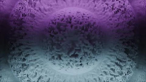 A Vibrant Abstract Texture Showcasing a Beautiful Blend of Purple and Aqua Illustrazione stock