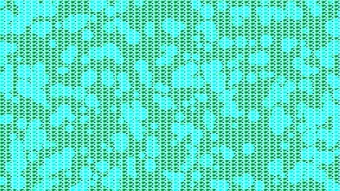Vibrant Abstract Tropical Seamless Pattern Background, Lush Green and Cyan .. Video stock 337708340