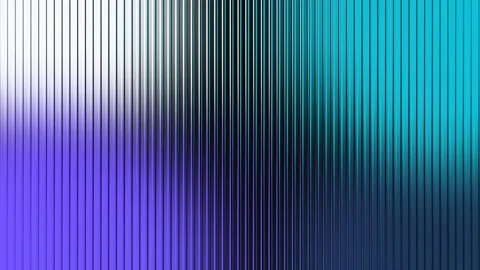 Vibrant Abstract Vertical Ribbed Lines Background with Purple Blue Teal Gra.. Stock Footage 340076436