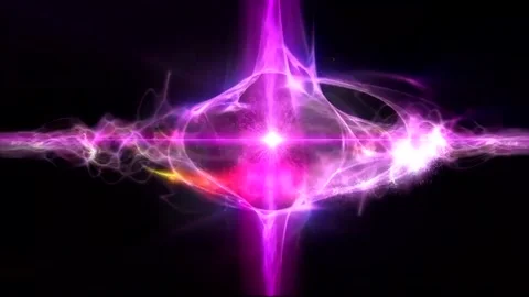 Vibrant abstract visuals showcasing dynamic energy patterns Video stock 320390531