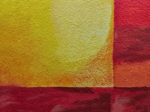A Vibrant Abstract Watercolor Created Using Warm Tones That Captivates the .. Stock Photos