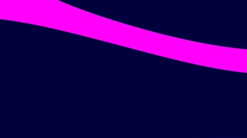 Vibrant Abstract Wave Background with Magenta Curves on Dark Blue Gradient Fl Stock Footage 340380059