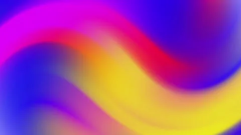 Vibrant abstract waves of color blend seamlessly, creating a dynamic visual.. Stock Footage 309837563
