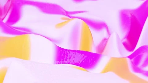 Vibrant Abstract Waves in Pastel Colors Create a Lively and Dynamic Digital.. Stock Footage 341781559