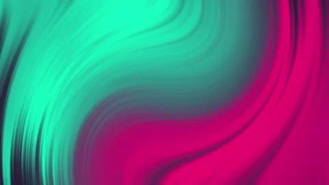 Vibrant Abstract Waves with Teal and Pink Gradient Curves in Motion Vídeos de archivo 341919858