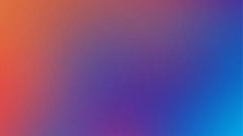 Vibrant and colorful abstract gradient background with smooth transitions Stock Illustration