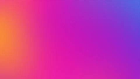 Vibrant and colorful abstract gradient background with smooth transitions 库存插图