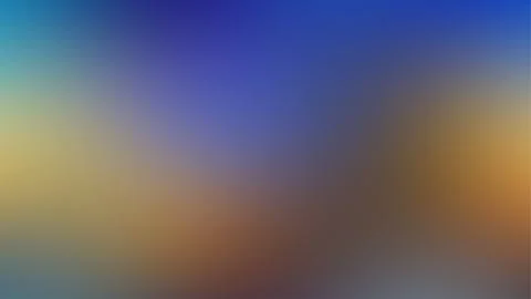 Vibrant and colorful abstract gradient background with smooth transitions 库存插图