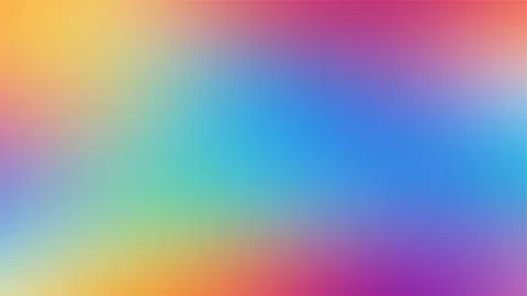 Vibrant and colorful abstract gradient background with smooth transitions Stock Illustration