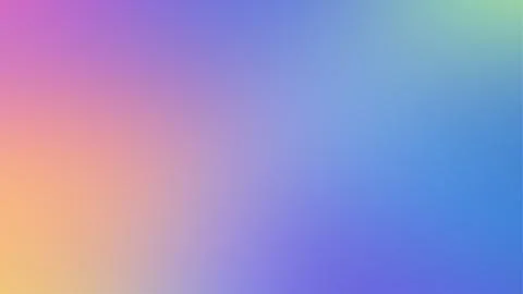 Vibrant and colorful abstract gradient background with smooth transitions Stock Illustration