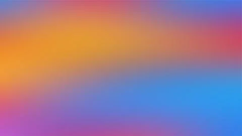 Vibrant and colorful abstract gradient background with smooth transitions Stock Illustration