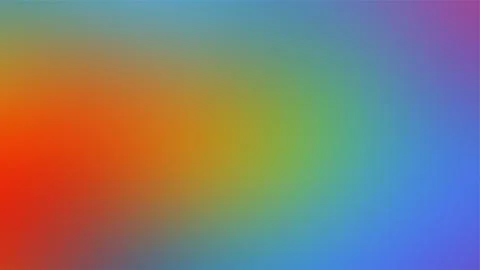 Vibrant and colorful abstract gradient background with smooth transitions Stock Illustration