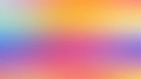 Vibrant and colorful abstract gradient background with smooth transitions 库存插图