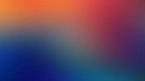 Vibrant and colorful abstract gradient background with smooth transitions Stock Illustration