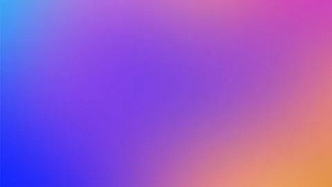 Vibrant and colorful abstract gradient background with smooth transitions Illustrazione stock