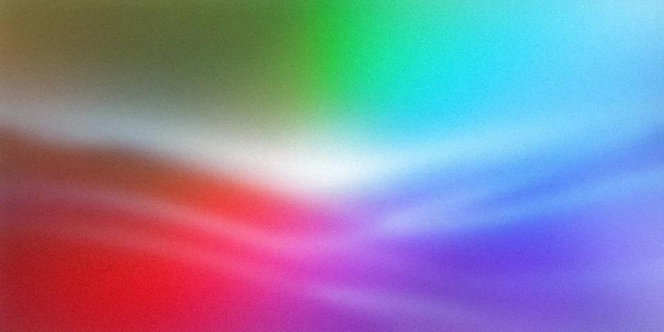 A vibrant and dynamic abstract gradient featuring a blend of green, blue, r.. 스톡 일러스트