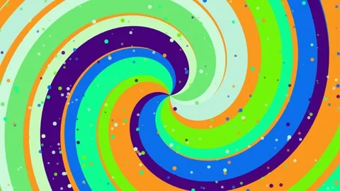A vibrant and dynamic abstract graphic background featuring a colorful swir.. Stock Footage 329085791