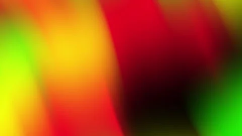 A vibrant and energetic abstract background blending red, yellow, green Stock Footage 310795608