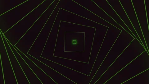 Vibrant and intricate grid pattern with colorful lines on black background Stock Footage 258953044