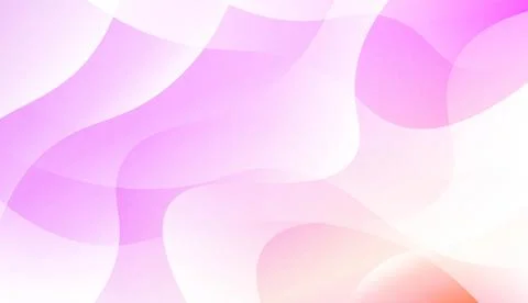 Vibrant And Smooth Gradient Soft Colors Wave Geometric Shape. For Cover Page, Stock Illustration