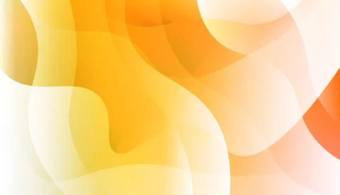 Vibrant And Smooth Gradient Soft Colors Wave Geometric Shape. For Cover Page, Stock Illustration