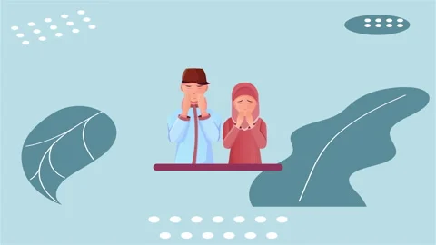 Vibrant Animated Characters Located on a Simple and Clean Background for Visual Video stock 282503454