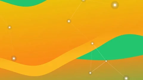 Vibrant Animated Landscape with Constellations. Stock Footage 329426398