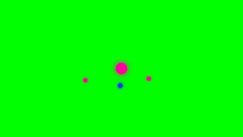 A vibrant animated loading sequence featuring dots on a bright green backgrou Vídeos de archivo 340901606