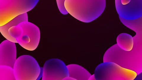 Vibrant animated presentation background, dynamic fluid shapes Vídeos de archivo 282786675