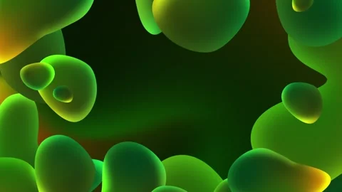 Vibrant animated presentation background, fluid liquid shapes Stock Footage 282786558