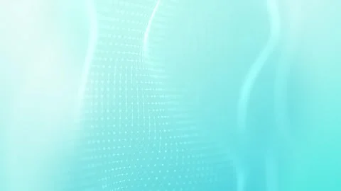 Vibrant animated presentation background, seamless flowing turquoise waves Stock Footage 289757050