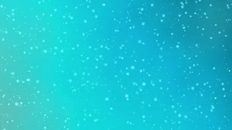 A vibrant aqua blue gradient background features sparkling bokeh lights Stock Footage 343339701