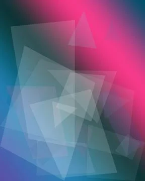 A vibrant arrangement of translucent polygonal forms creates a dynamic blue.. 스톡 일러스트