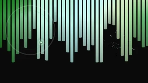 Vibrant Audio Spectacle Video stock 329162945