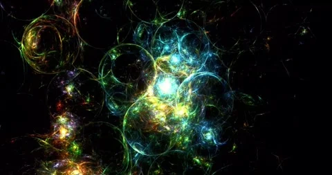 A vibrant background animation featuring colorful, intricate patterns Stock Footage 324854670