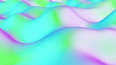 Vibrant BG Color smooth wave able to loop endless Stock Footage 319268552