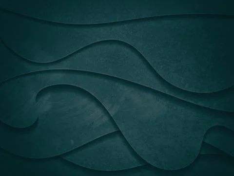 Vibrant black paper cut background Stock Illustration