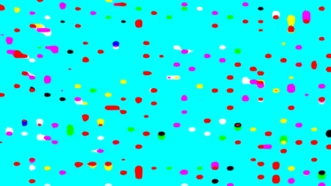 Vibrant Blob Pattern Color Changing Background Stock Footage 287883039