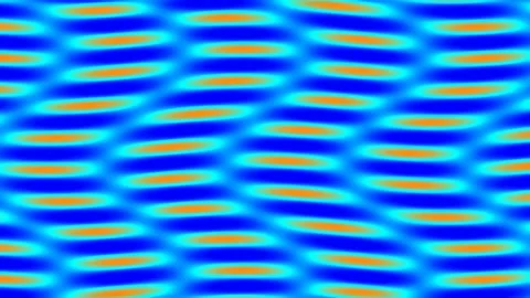 Vibrant Blue Abstract Liquid Wave Pattern for Futuristic Technology Backdrop Stock Footage 341056270