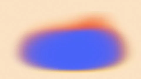 Vibrant Blue and Orange Gradient Blur, Soft Light Overlay Abstract Background Видео 333466866