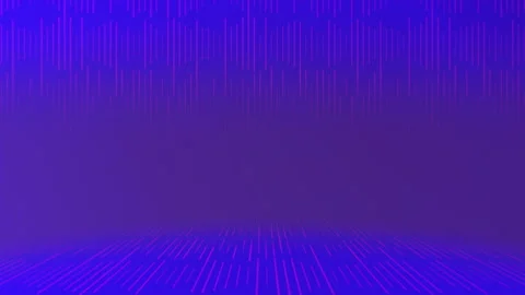 Vibrant blue and purple gradient background with diagonal lines Stock Footage 258733958